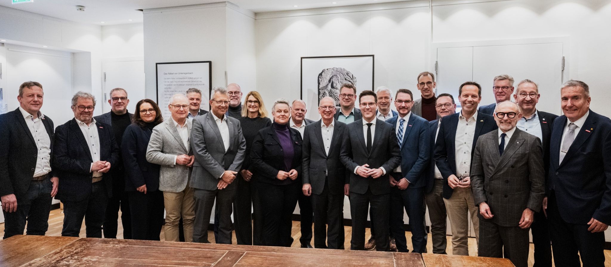 CDU-Spitzenkandidat Manuel Hagel beim Abendessen mit dem Handwerk