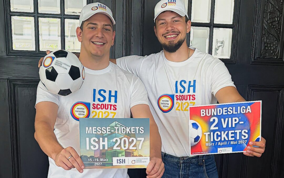 ISH-Scouts auf Ticket-Tour bei SHK-Betrieben